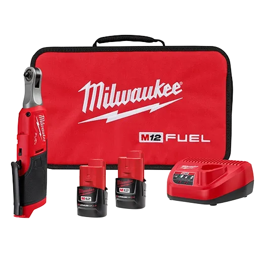 Milwaukee 2566-22 M12 Fuel 1/4 High Speed Ratchet Kit