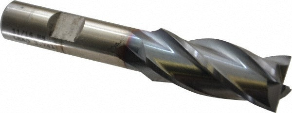 CLEVELAND CONTROLS Cleveland C33272 Square End Mill 11/16 in 4-flute Hss Ticn