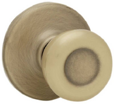 KWIKSET Kwikset 92001-512 Tylo Passage Lockset Antique Brass