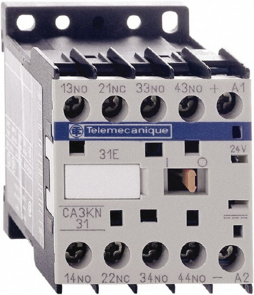 SCHNEIDER ELECTRIC Schneider Electric CA3KN31BD3 Control Relay 3NO 1NC 24 Vdc