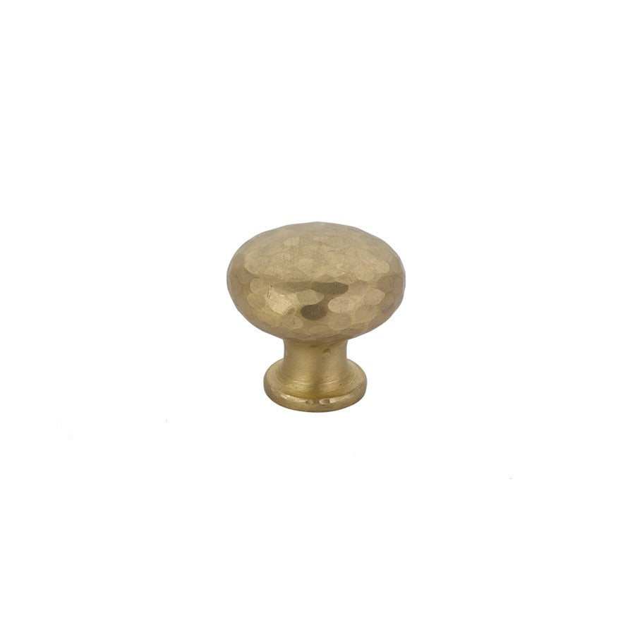 EMTEK Emtek 86037US4 Round Dimpled Cabinet Knob Satin Brass