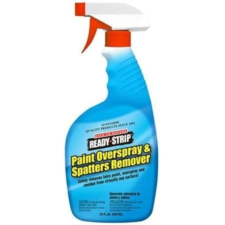 SUNNYSIDE Sunnyside 68532 Ready-Strip Hi-Speed Citrus Paint & Varnish Remover 32 Oz Trigger Spray (32 Oz + 5x11 Brush) 180943-6