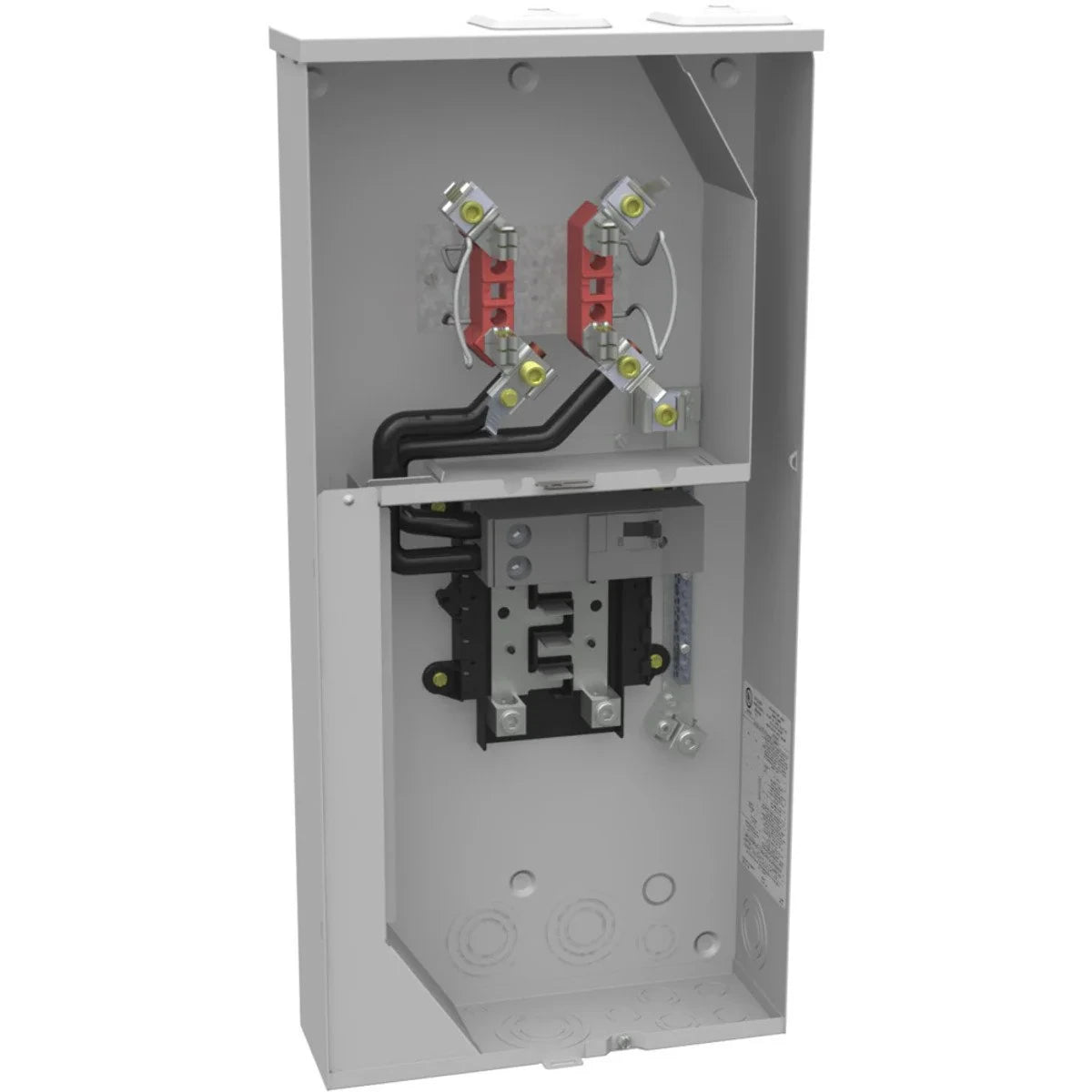 MILBANK MILBANK U5168-XTL-200-KK Ringless Meter Socket with Main and Load Center 200 Amp 240 VAC