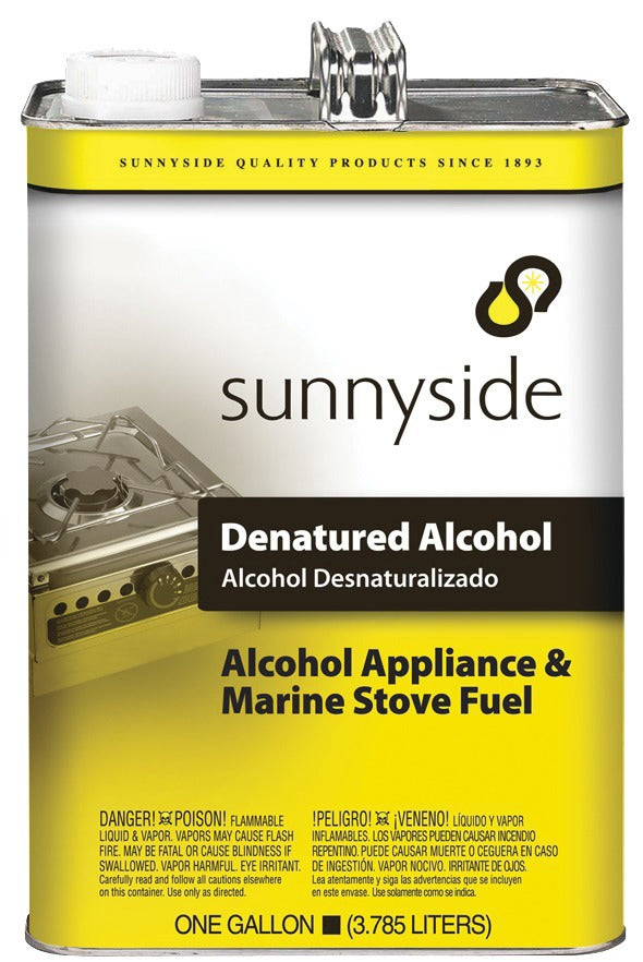 SUNNYSIDE Sunnyside 834G1 Denatured Alcohol Thinner 1 gal 6/PK