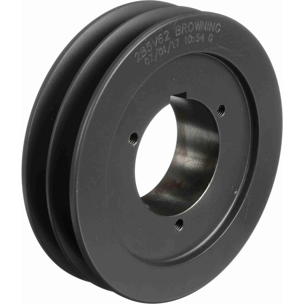 BROWNING Browning 3693967 Qd Bushed V Belt Sheave 2 Groove 6.48 in