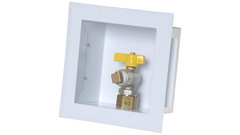 Omega Flex FGP-WBTM-750 Metal Wallbox with Valve 3/4 Stainless Steel Replacement MPN