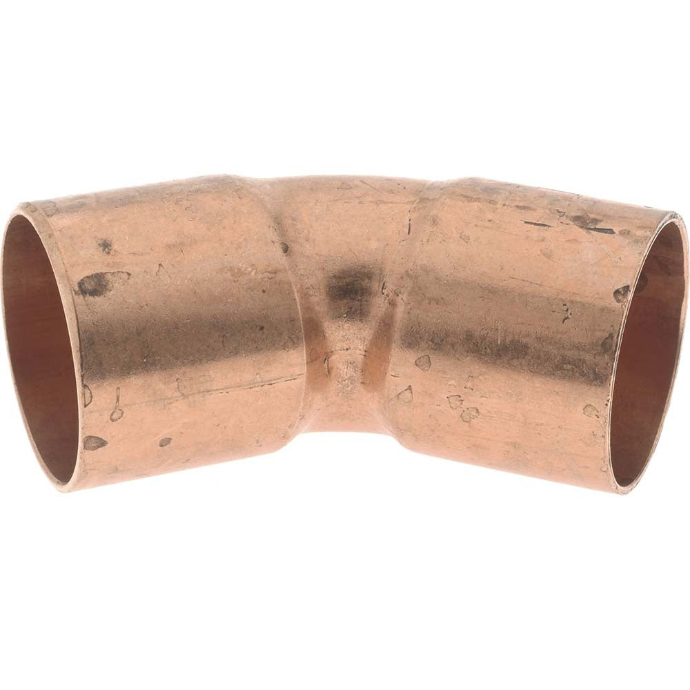 MUELLER INDUSTRIES Mueller Industries W 03044 Wrot Copper 45 Elbow 1 in