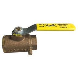 Apollo Valves 7010441 70-100 Series 3/4 in. Bronze Standard Port FNPT 600# Ball Valve