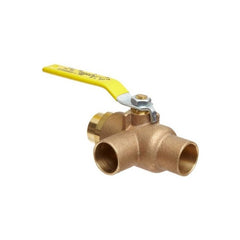 Apollo 7090501 Ball Valve 70-900 Bronze 1 Inch Solder 3-Way Full Port