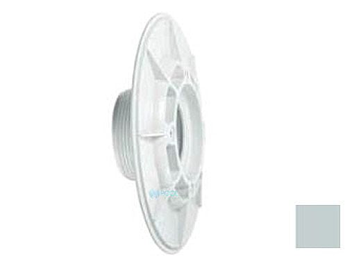 AquaStar Pool Products 620T15S103 Wall Fitting Sumpless Bulkhead Light Gray 6 Inch Round 2 Inch MPT x 1.5 Inch Slip Socket