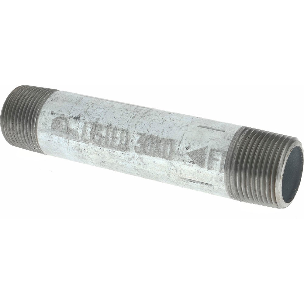 VALUE COLLECTION Value Collection NG06060 Galvanized Pipe Nipple 1 in Sch 40