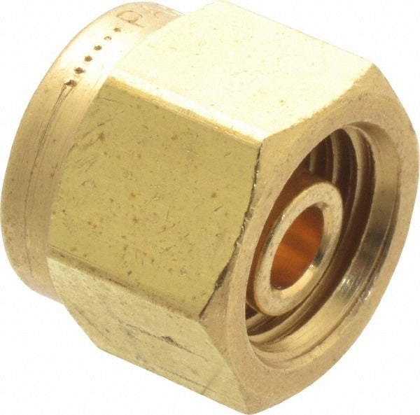 PARKER Parker 4 Fnz-b Compression Tube Plug Brass 3500 Psi