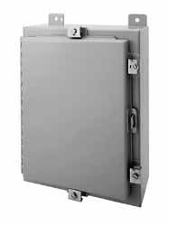 WIEGMANN Wiegmann N4242408 Steel Enclosure 24x24x8 Nema 12 13 4