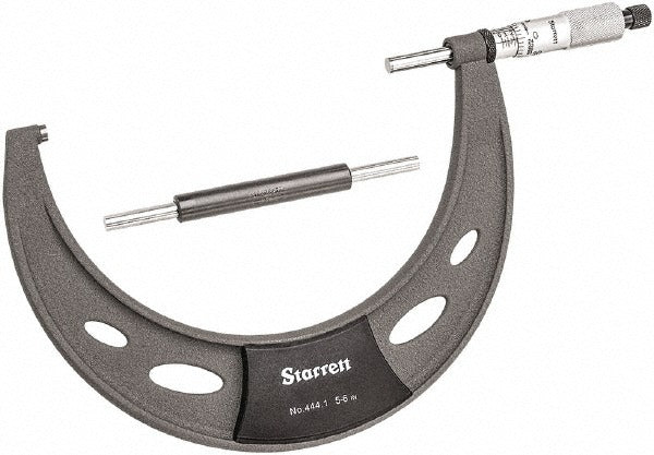 STARRETT Starrett T444.1XRL-6 Outside Micrometer 6 in