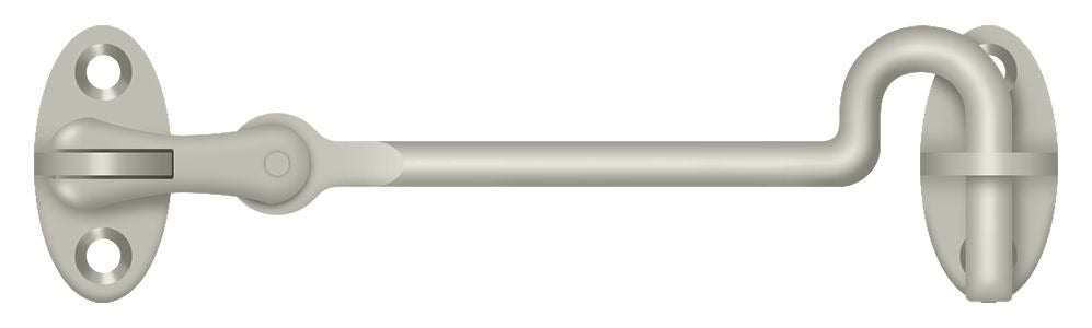 DELTANA Deltana CHK4U15 Cabin Swivel Hook 4 in Satin Nickel