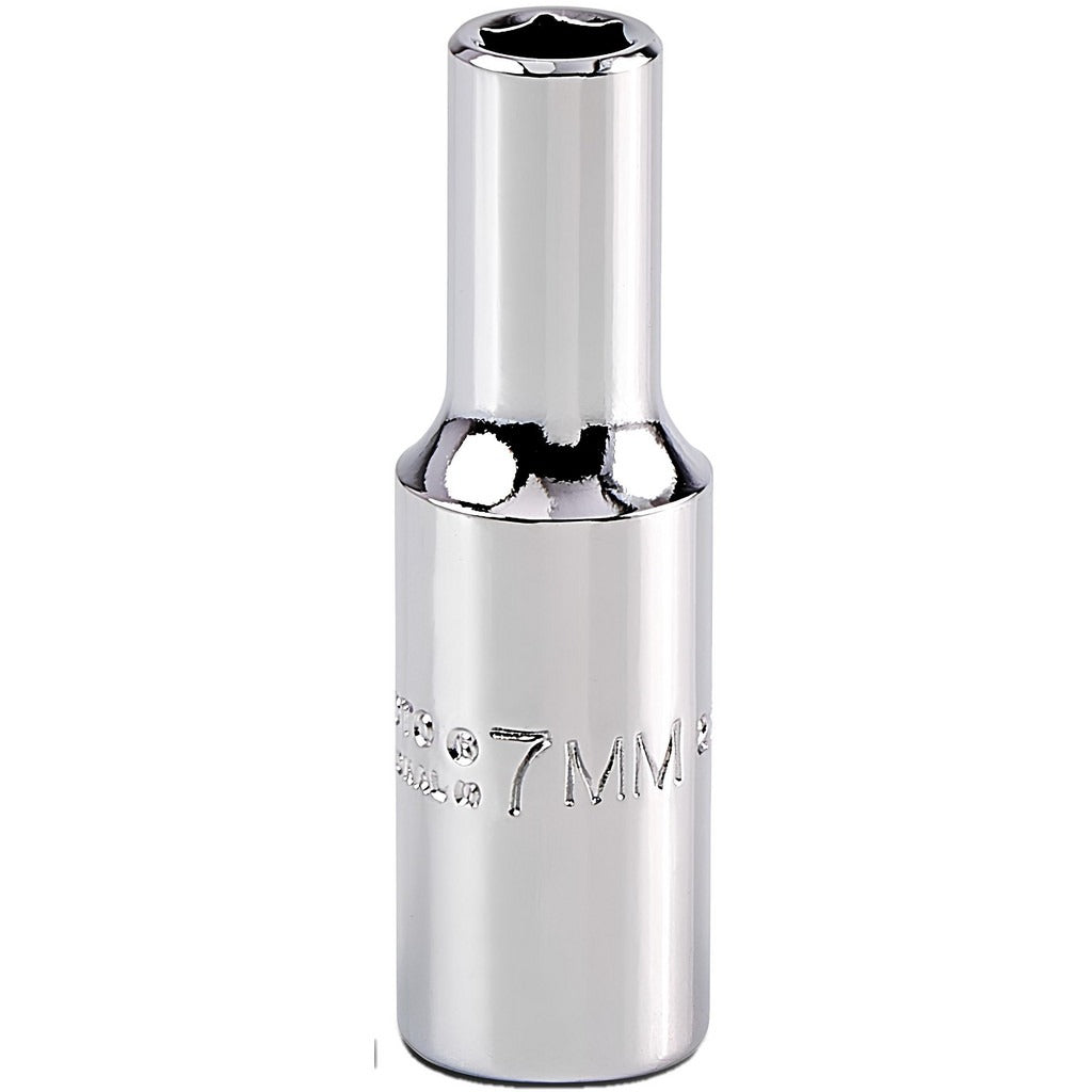 PROTO Proto J5007MH Deep Hand Socket 7mm 6-point 3/8 Drive