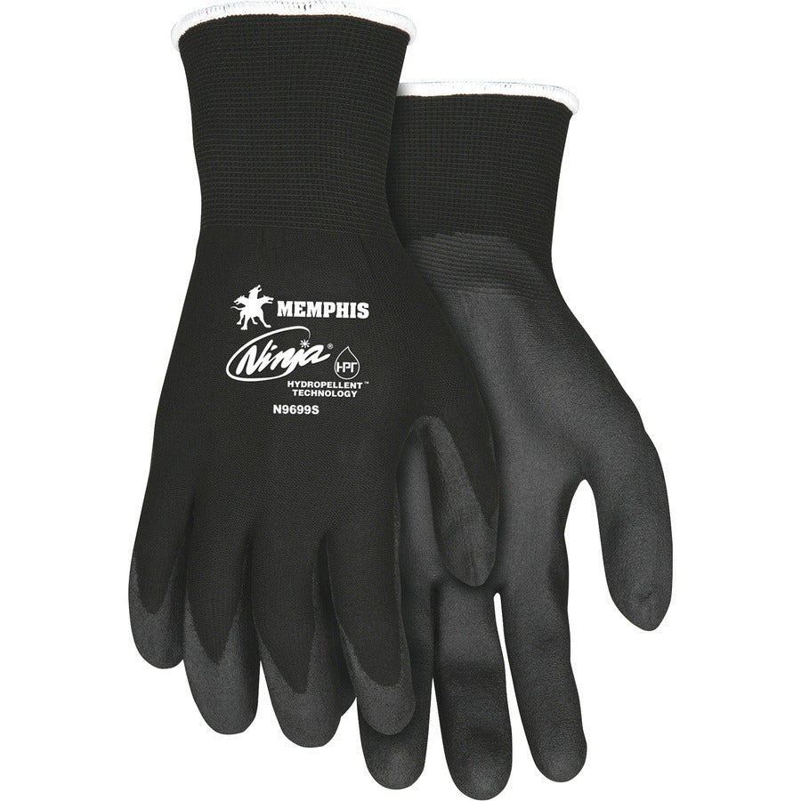 MCR SAFETY Mcr Safety MCSCRWN9699S Ninja Hpt Nylon Safety Gloves Small 2/Pr CRWN9699S