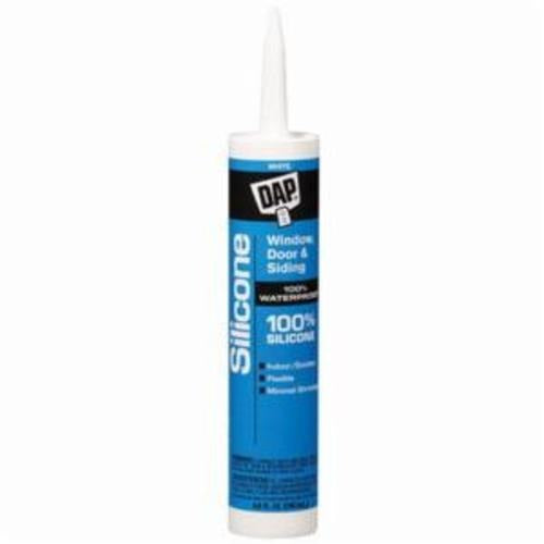 DAP Dap 8646 Silicone Rubber Sealant 10.1 Fl-oz White