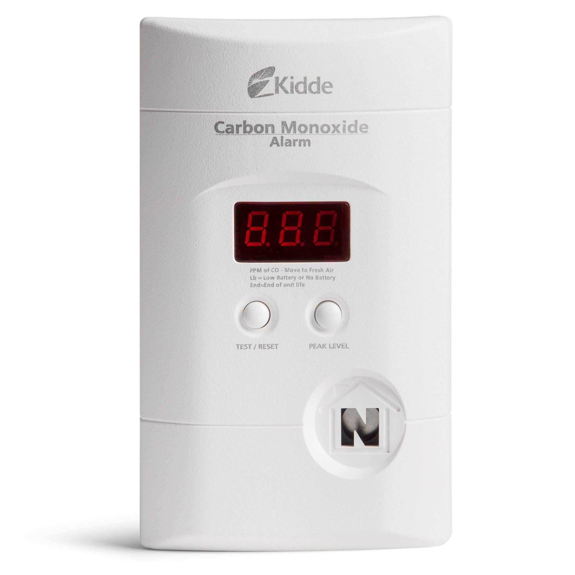 KIDDE Kidde KN-COPP-3 Direct Plug-In AC/DC CO Alarm 120 VAC with 9V Battery Backup (1 Each) KN-COP-DP-10YL
