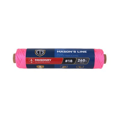 RICHELIEU Richelieu America Ltd. 644031 Twisted Nylon Mason Line Pink