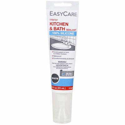 DAP Dap Inc 8726 Kitchen Bath Silicone Sealant White 2.8 Oz