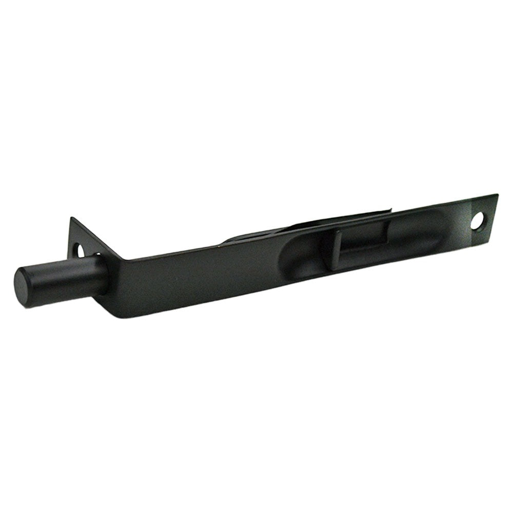 EMTEK Emtek 8501US19 Square Corner Flush Bolt Flat Black