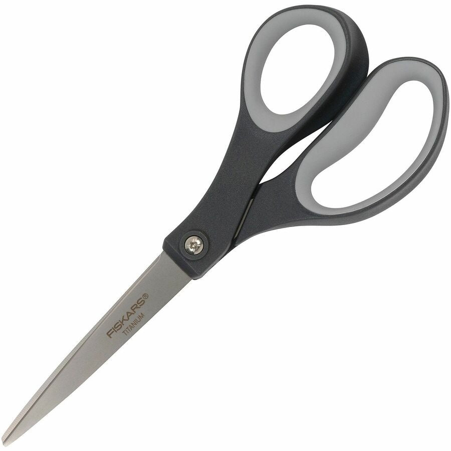 FISKARS Fiskars FSK1067266 Titanium Soft Grip Scissors (2 / Pack)