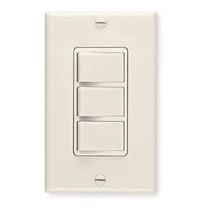 NUTONE NUTONE 66V Three-Function Control with Plastic Wall Plate 120V 15-Amp