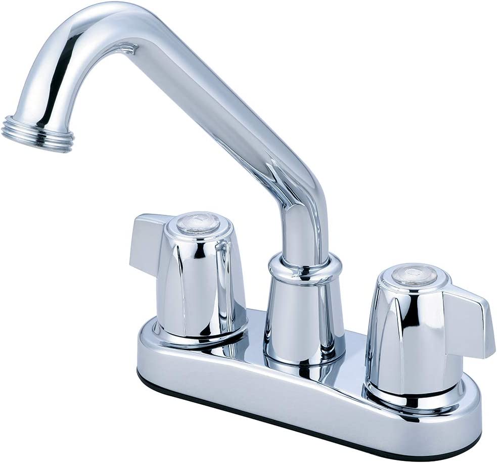 Pioneer B-8191 Two Handle Laundry Faucet Chrome Finish