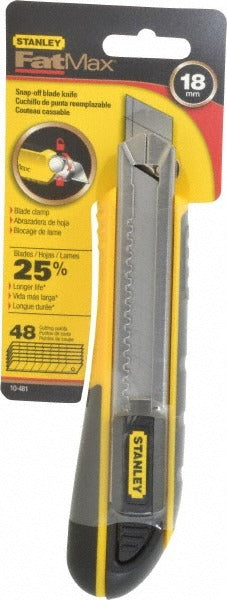 STANLEY Stanley 10-481 Snap-blade Knife 6 Blades Tpe Handle