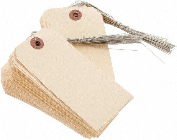 VALUE COLLECTION Value Collection C148904 Blank Tags 4-3/4 in Natural 100 Pack