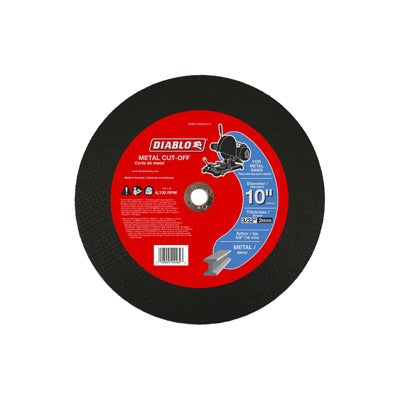 DIABLO Freud DBD100093L01F Metal Cut-off Disc 10in 5-pack