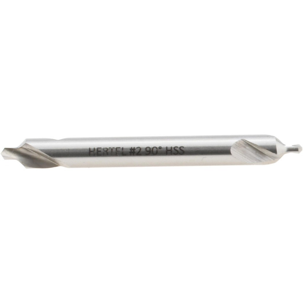 HERTEL Hertel H-81155020000 Combo Drill Countersink Size 2 Hss