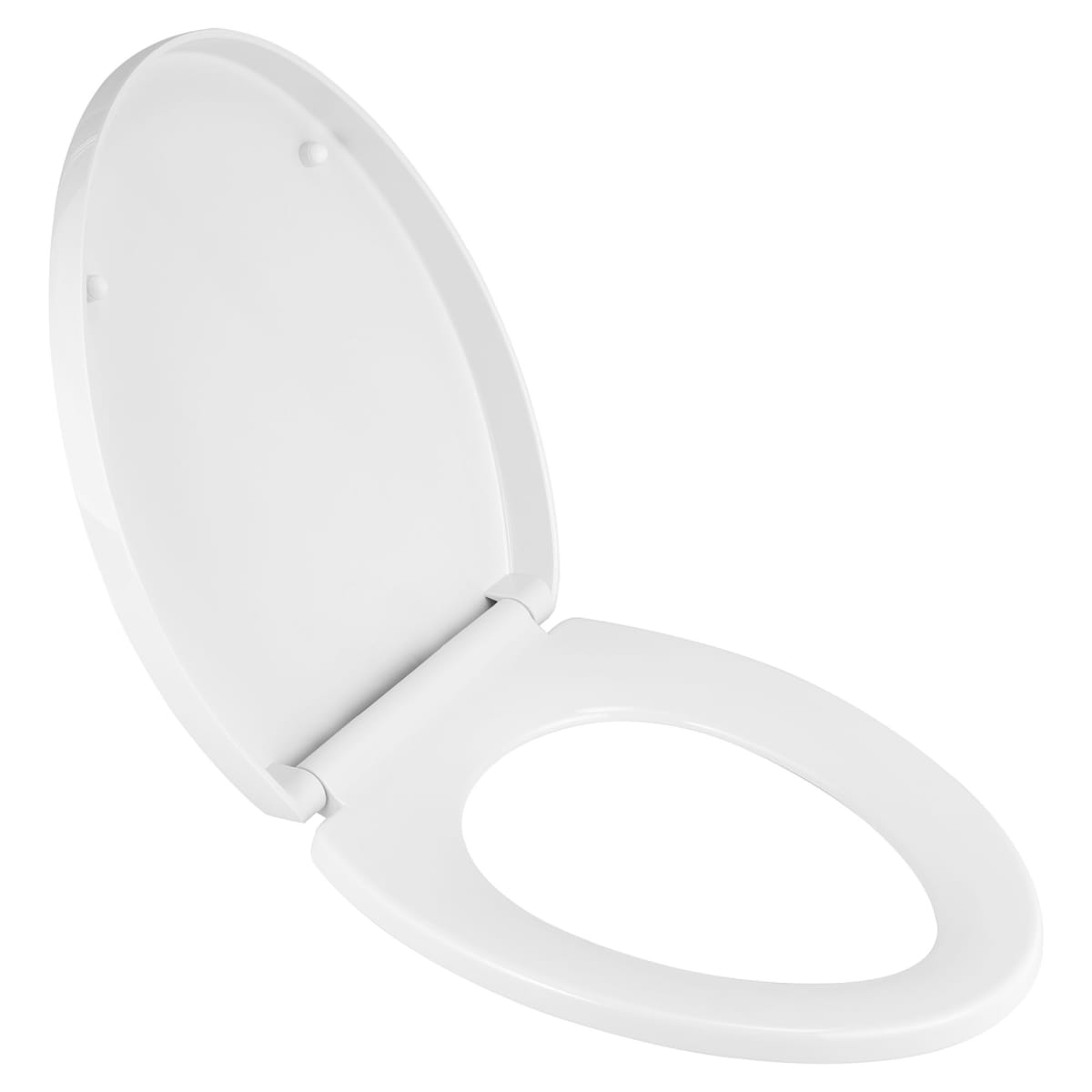 DXV 5025A15G.415 Contemporary Elongated Closed Front Toilet Seat in Canvas White