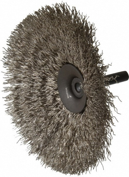 OSBORN Osborn 0001148000 Wheel Brush 4 in Crimped Stainless