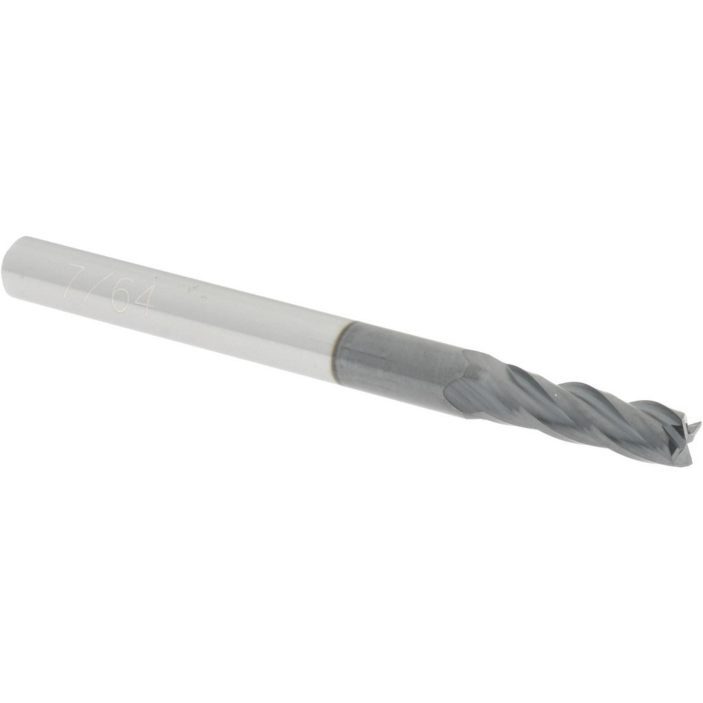 ACCUPRO Accupro 12182435 Square End Mill 7/64 in 4 Flute Carbide