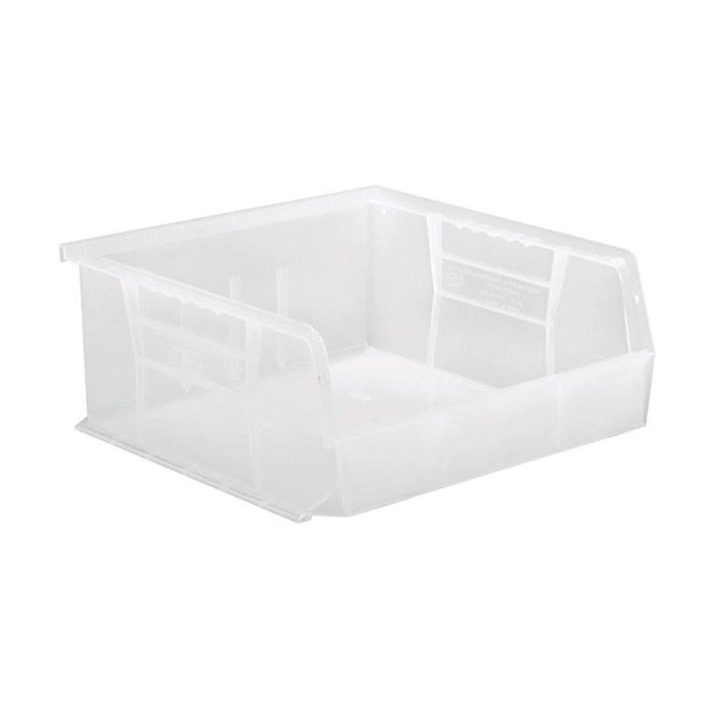 QUANTUM STORAGE SYSTEMS Quantum Storage QUS235CLCS Hopper Stacking Bin Clear 6-pack