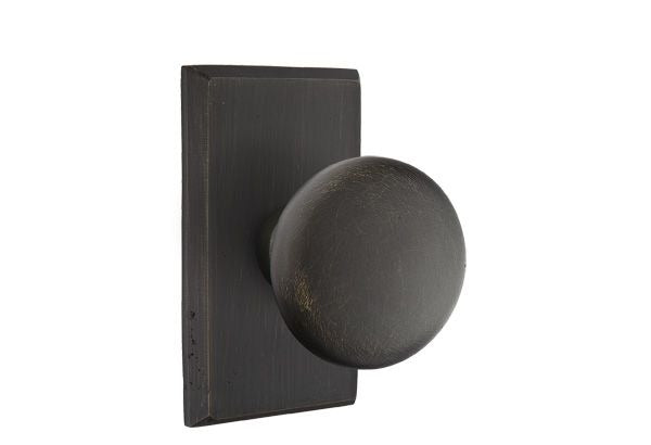 EMTEK Emtek 7054WCMB Winchester Knob Dummy Pair Medium Bronze