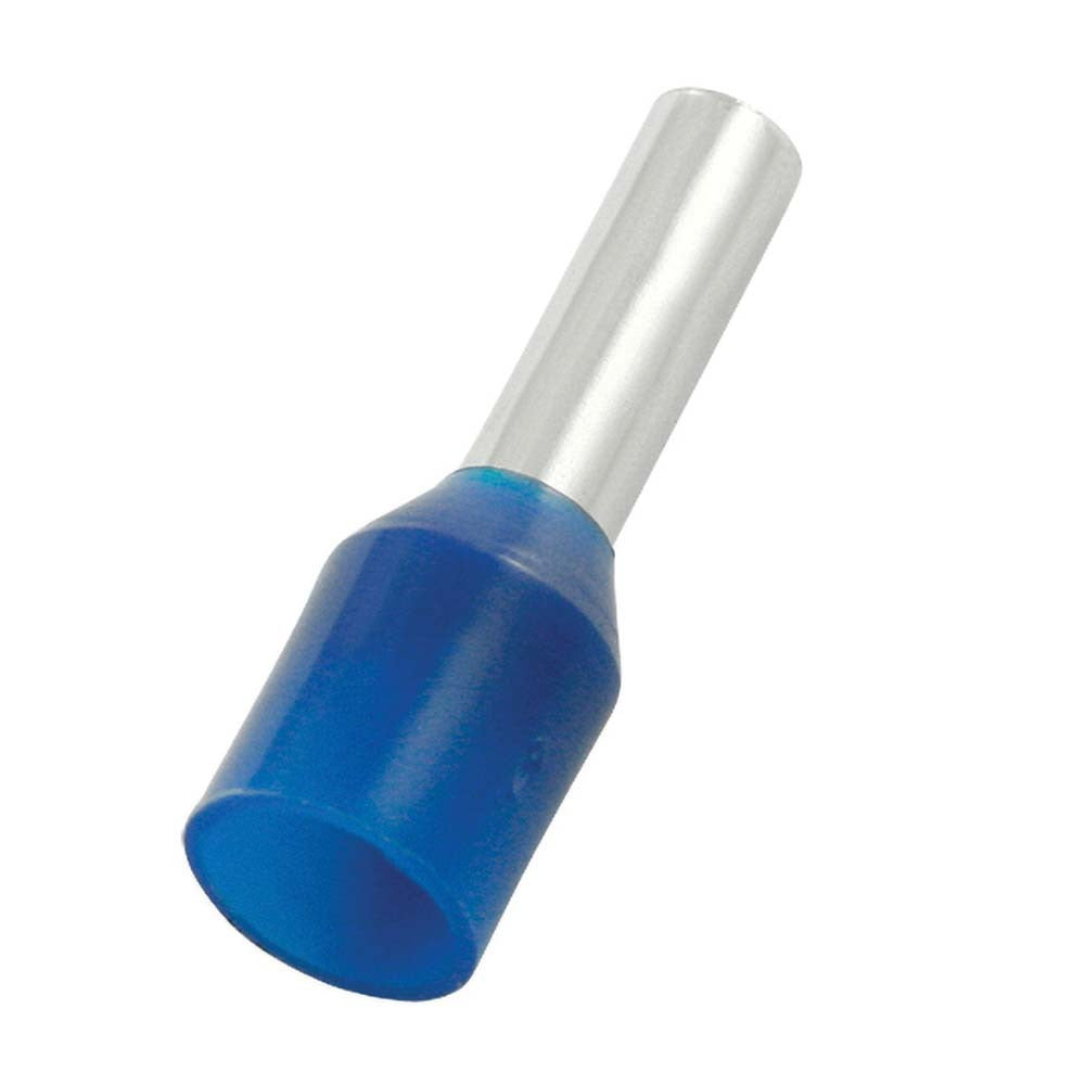 VALUE COLLECTION Value Collection E2508-BLUE Wire Ferrules 14 Awg 100 Pack