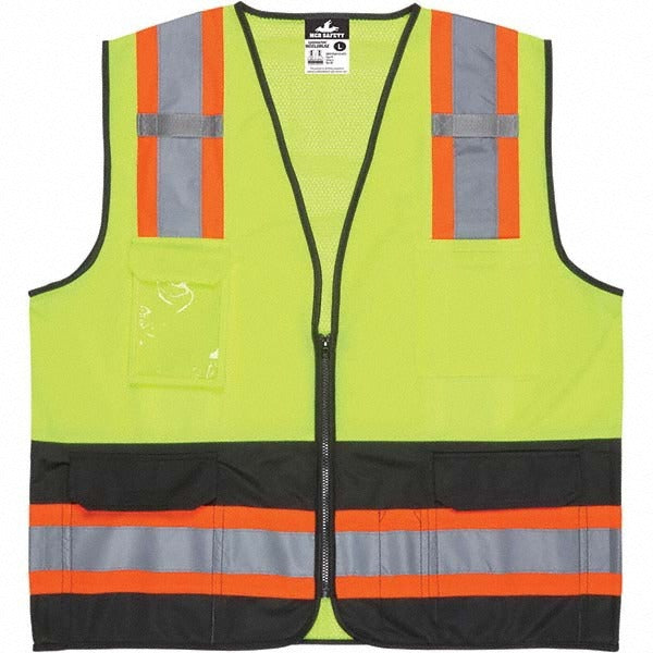 MCR SAFETY Mcr Safety WCCL2MLSZX2 High Visibility Vest 2XL