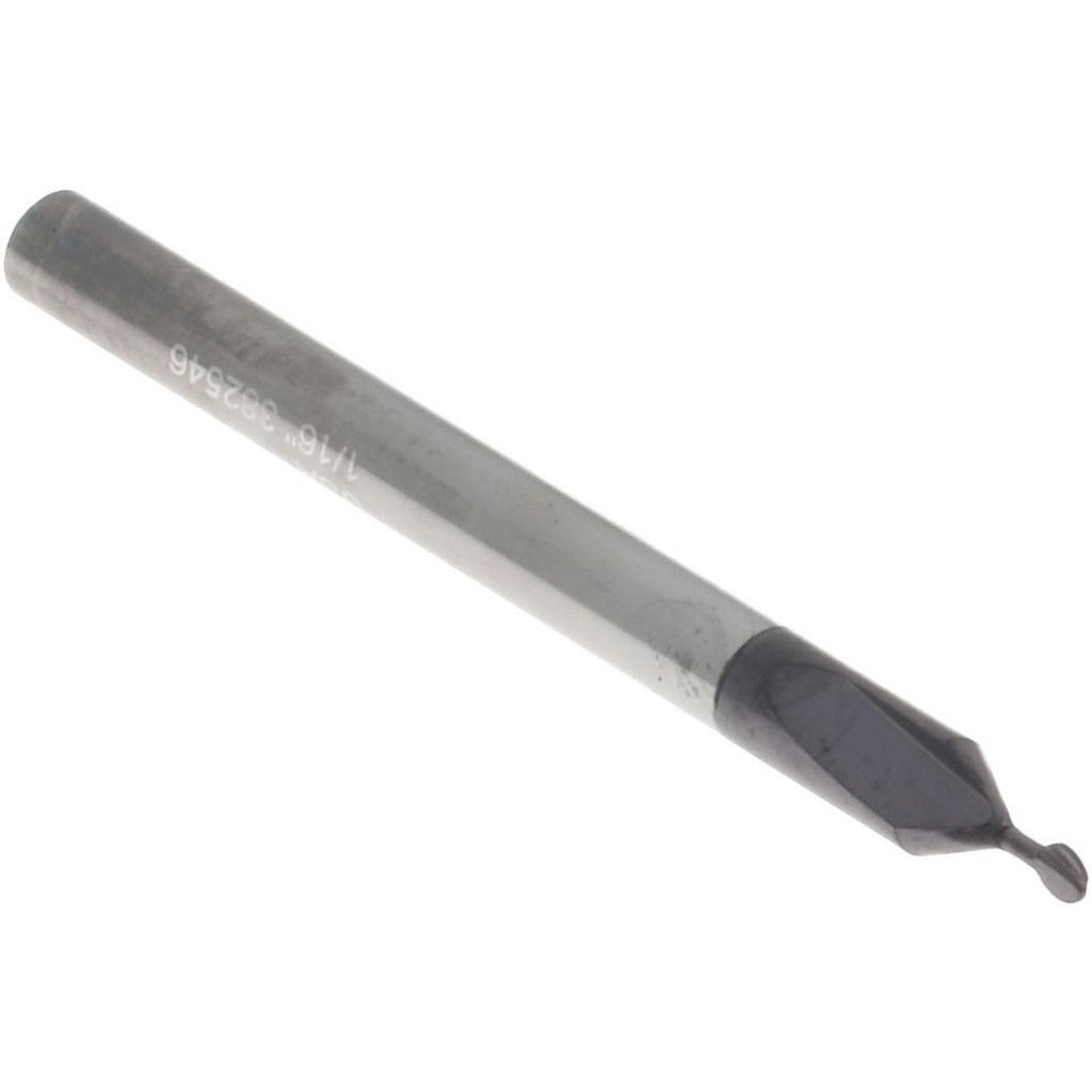 ACCUPRO Accupro 41751173 Ball End Mill 1/16 in 2 Flute Solid Carbide