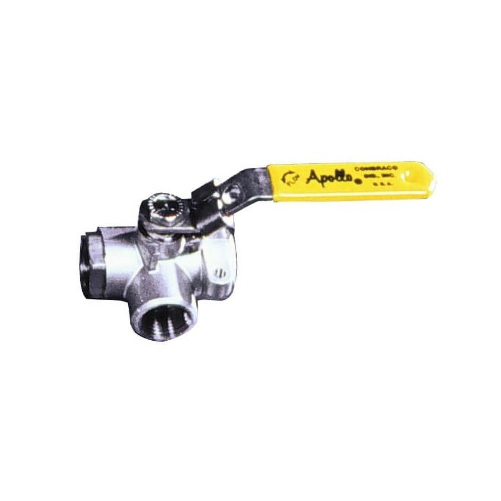 APOLLO VALVES Apollo. 7660227A 3/8 Inch Ball Valve Stainless Steel Fnpt