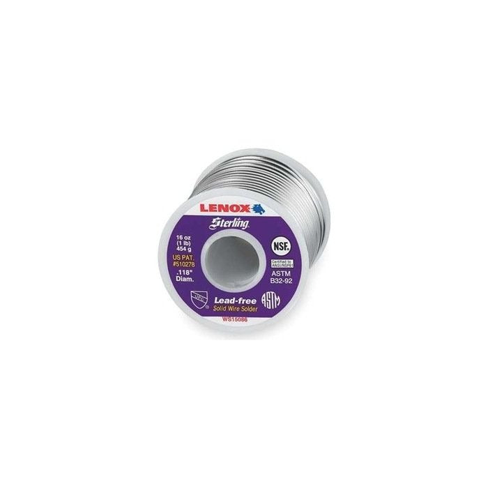 APPROVED VENDOR Approved Vendor 331755 Premium lead-free solid wire solder .118 inches 1 pound spool