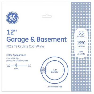 GE G E Lighting 33890 32W Circline Fluorescent Tube 12 Inch