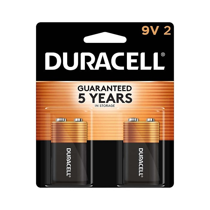 DURACELL Duracell MN1604B2Z CopperTop 9V (2 Count)