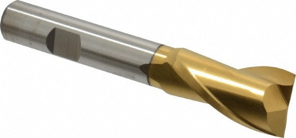 CLEVELAND CONTROLS Cleveland C33783 Square End Mill 3/4 in 2 Flute Hss Tin