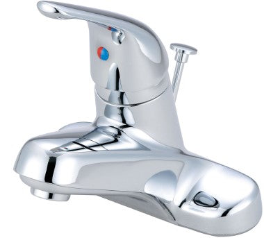 Pioneer L-6160 Elite 1.2 GPM Centerset Bathroom Faucet with Pop-Up Drain Assembly