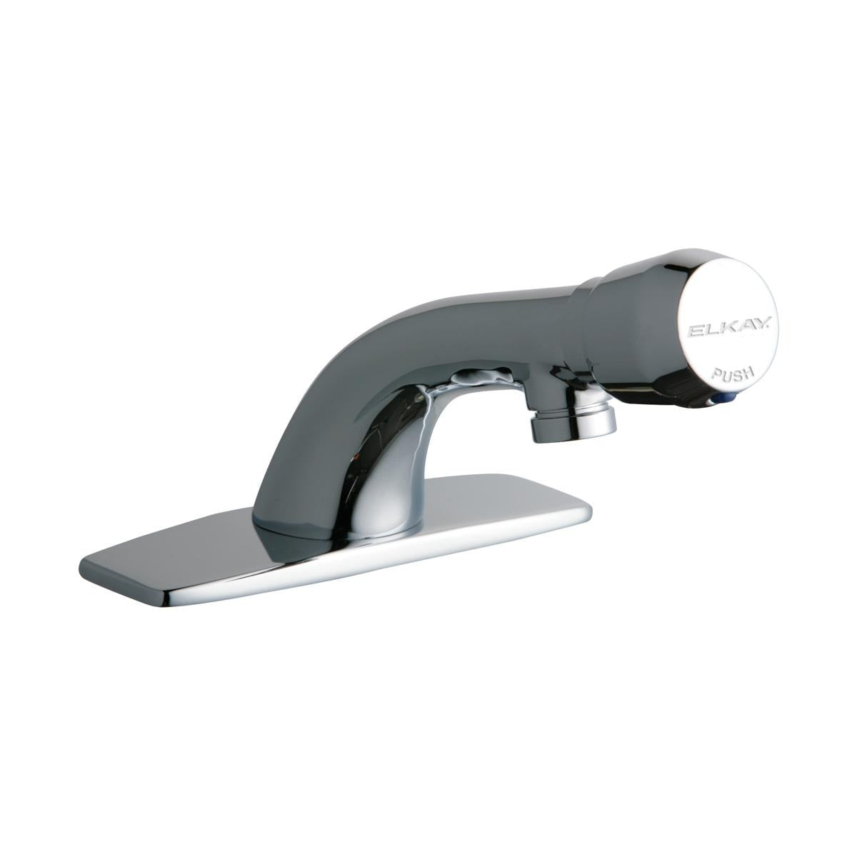 BSC PREFERRED Bsc Preferred LK652 Metered Lavatory Faucet Single Hole Chrome