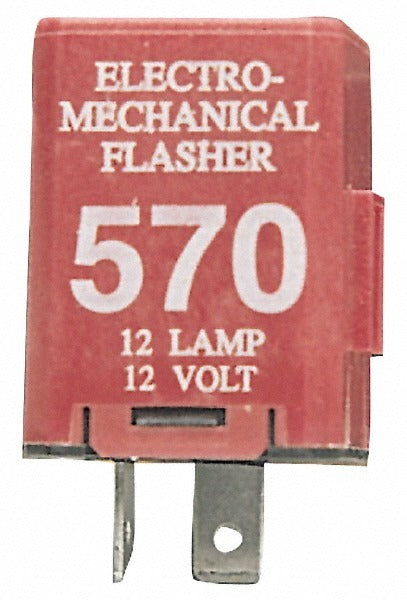 PETERSON MANUFACTURING Peterson V570 Red Electronic Flasher 12V 25.2A 300W