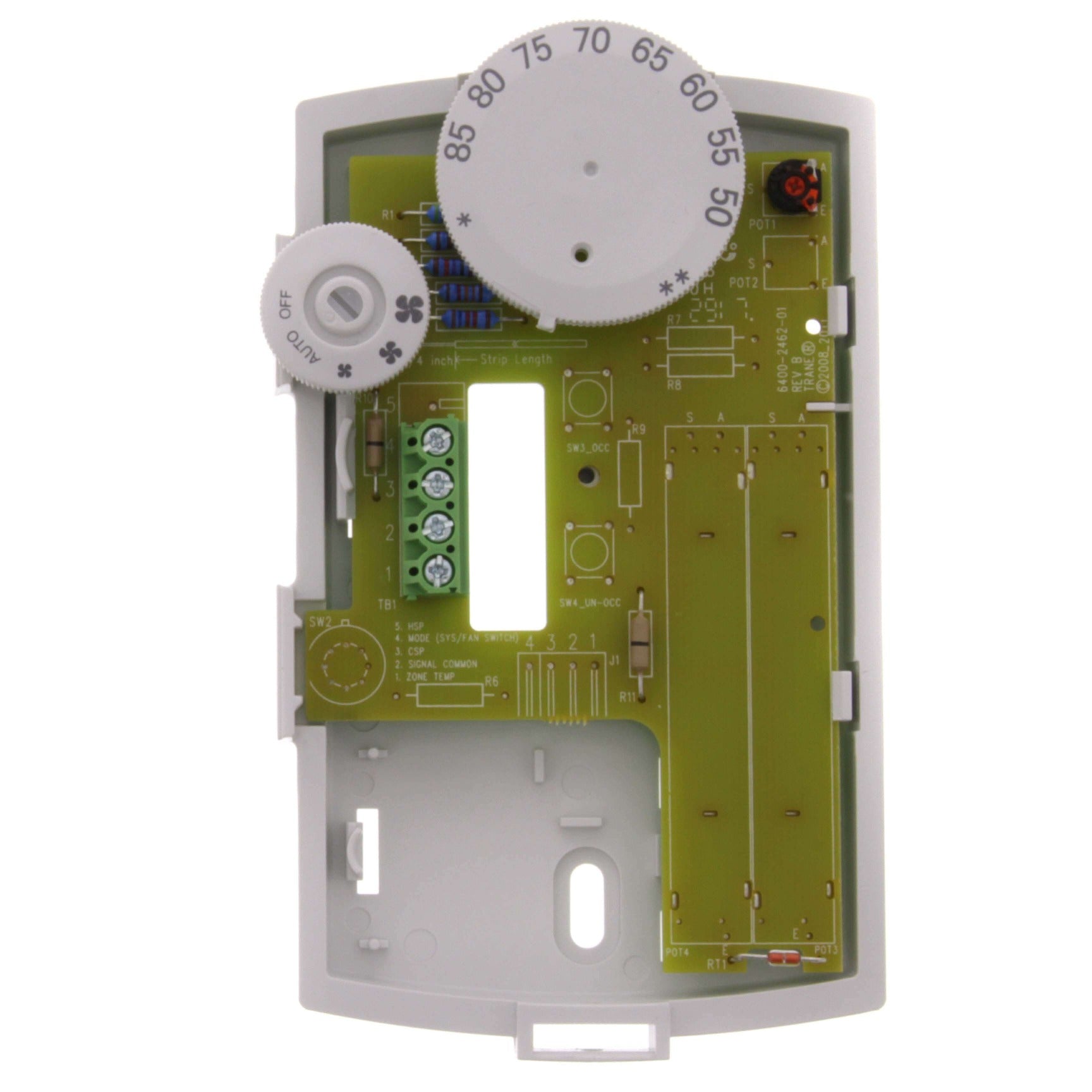 TRANE TRANE SEN01517 Zone Sensor with 3 Speed Fan Switch